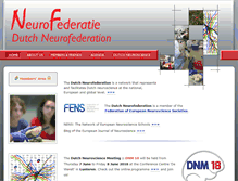 Tablet Screenshot of neurofederatie.nl